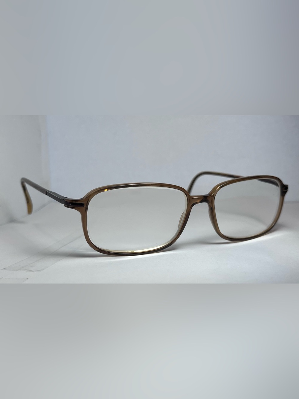 Safilo Elasta 1607-007 Eyeglass Frames Only 54-16-140 Made in Italy preppy